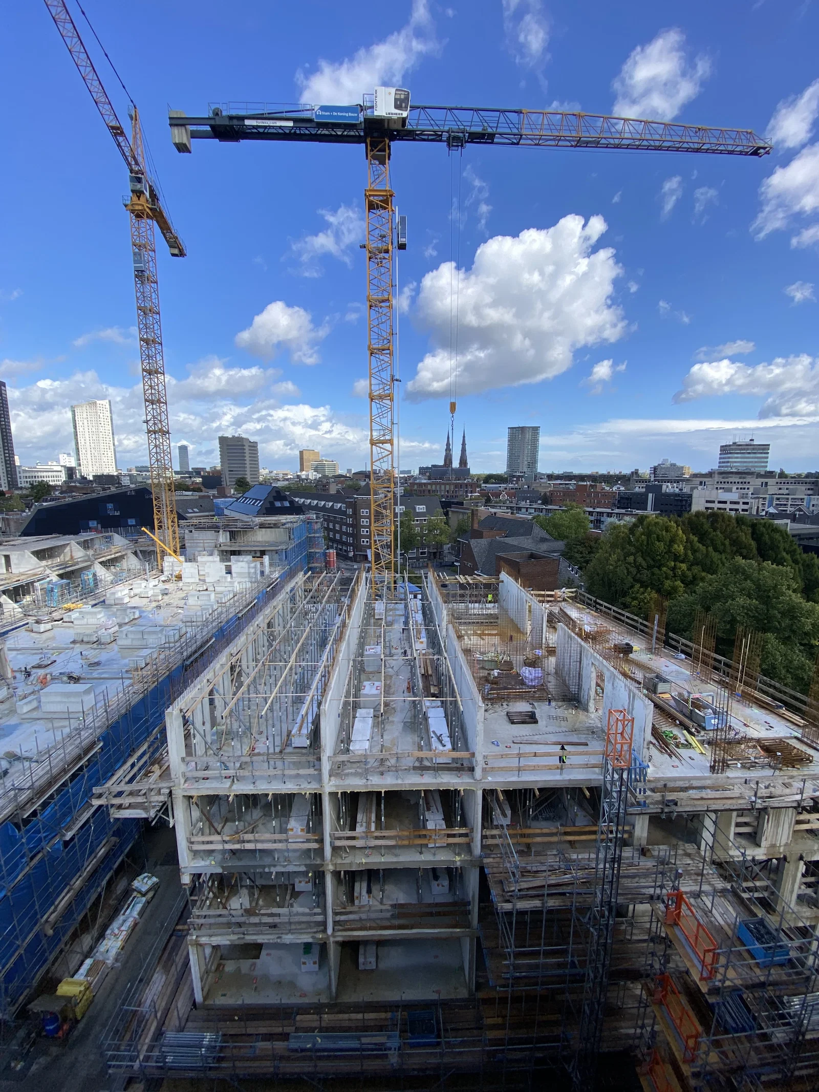 Compleet casco in beton, Nieuw Bergen